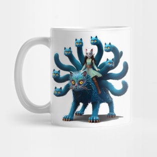 Riding the monster Mug